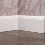 Плінтус МДФ фарбованний ПФ-25 (80х12х2500)