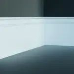 Плінтус поліуретановий Gaudi Decor CR 3246