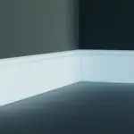 Плінтус гладкий поліуретановий Harmony M 206