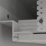 Профіль тіньового шва АПТШ 20 Білий