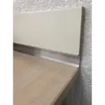 Алюмінієвий плінтус тіньового шва 20 мм. чорний - Зображення 3