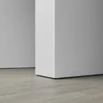 Алюмінієвий тіньовий плінтус прихованого монтажу 20 мм для гіпсокартона Білий - Зображення 4