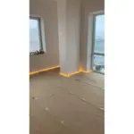 Алюмінієвий плінтус прихованого монтажу для LED-підсвітки 80 мм анодований - Зображення 6