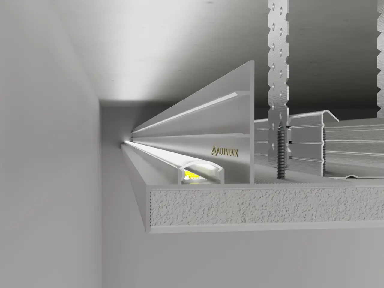 Універсальнний профіль тіньового шва 50 мм - Зображення 1