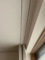 Однорядний карниз прихованого монтажу 68х15х15 Білий - Зображення 4