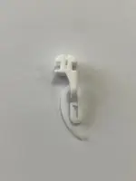 Бігунок класичний посилений до однорядного карнизу прихованого монтажу 68х15х15 Білий