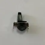 Стопор до однорядного карнизу прихованого монтажу 68х15х15 Чорний, фото 2