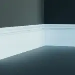 Плінтус поліуретановий Gaudi Decor CR 3241