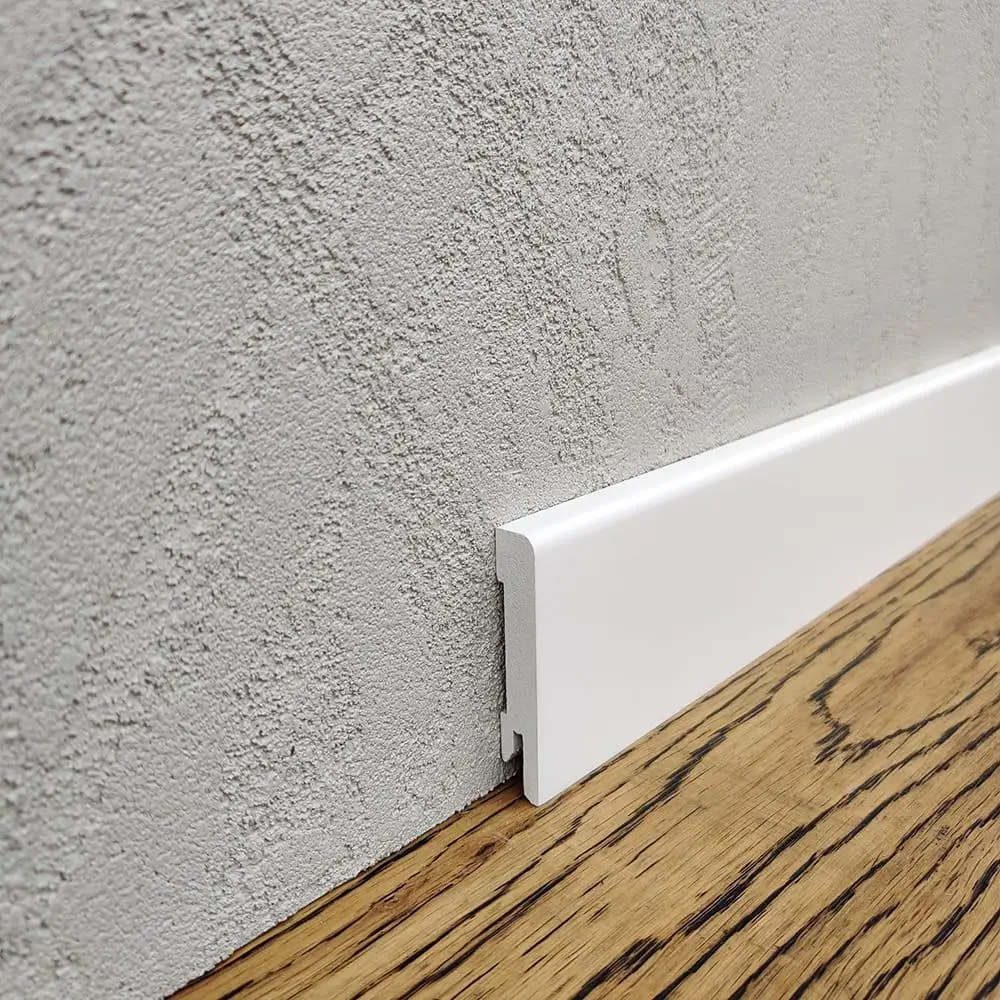 6590663272_w640_h640_6590663272 Плінтус МДФ прямий 60х12х2000 MDF M-60 RAL 9003 - Зображення 1