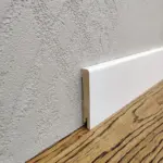 Плінтус МДФ прямий білий 100х12х2000 Ral 9003