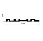 Панель декоративна поліуретанова Art Decor W 373 - Зображення 3