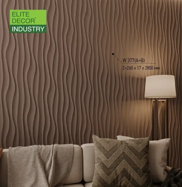 Панель декоративна поліуретанова Art Decor W 377(A+B) - Зображення 5