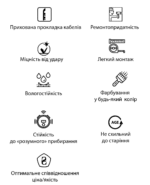 Плінтус полімерний Grand Decor HCR 510 - Зображення 3