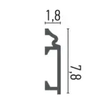 Плінтус полімерний Grand Decor HCR 507 - Зображення 2