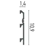 Плінтус полімерний Grand Decor HCR 512 - Зображення 2