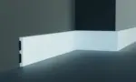 Плінтус поліуретановий гладкий Gaudi Decor CR 956 - Зображення 2