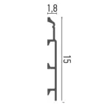 Плінтус полімерний Grand Decor HCR 510 - Зображення 2