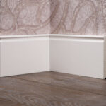 Плінтус МДФ фарбованний ПФ-21(80х12х2500)