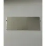 Алюмінієва заглушка до дворядного карнизу прихованого монтажу 172х53 Без покриття