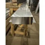 Алюмінієва заглушка до дворядного карнизу прихованого монтажу 172х53 Біла - Зображення 3