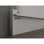 Плінтус прихованого монтажу 60 мм для гіпсокартону Білий