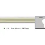 Молдинг гладкий поліуретановий Harmony M 1115