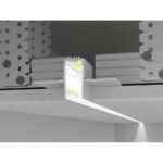 Роздільний профіль тіньового шва РПТШ 13 LED Білий