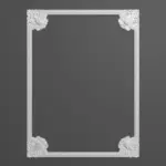 Молдинг поліуретановий з орнаментом Gaudi Decor CR 602 - Зображення 3