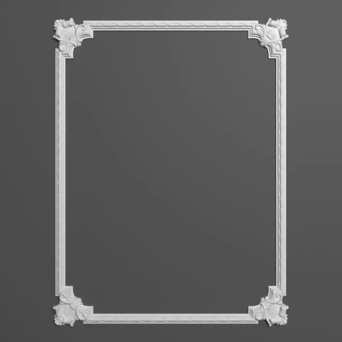 Молдинг поліуретановий з орнаментом Gaudi Decor CR 607 - Зображення 3