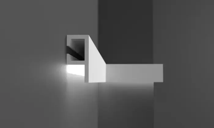 Молдинг полімерний для LED освітлення Grand Decor KH 903 - Зображення 5