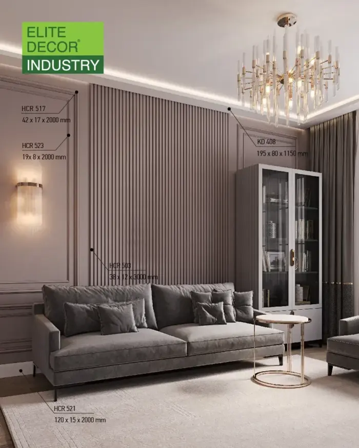 Молдинг полімерний Grand Decor HCR 503 - Зображення 5