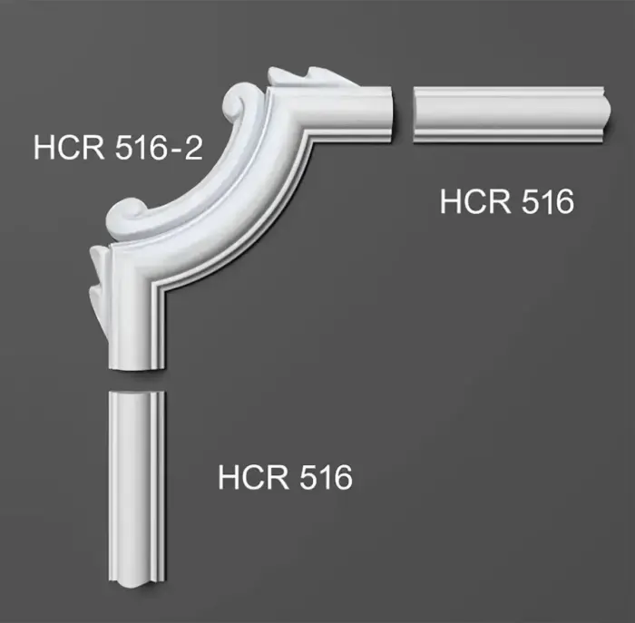 Молдинг полімерний Grand Decor HCR 516 - Зображення 6