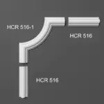 Молдинг полімерний Grand Decor HCR 516 - Зображення 4