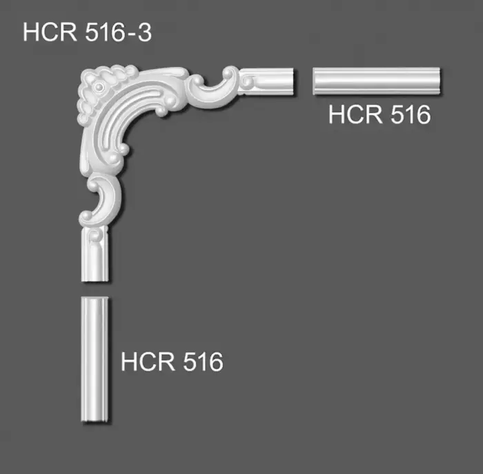 Молдинг полімерний Grand Decor HCR 516 - Зображення 8