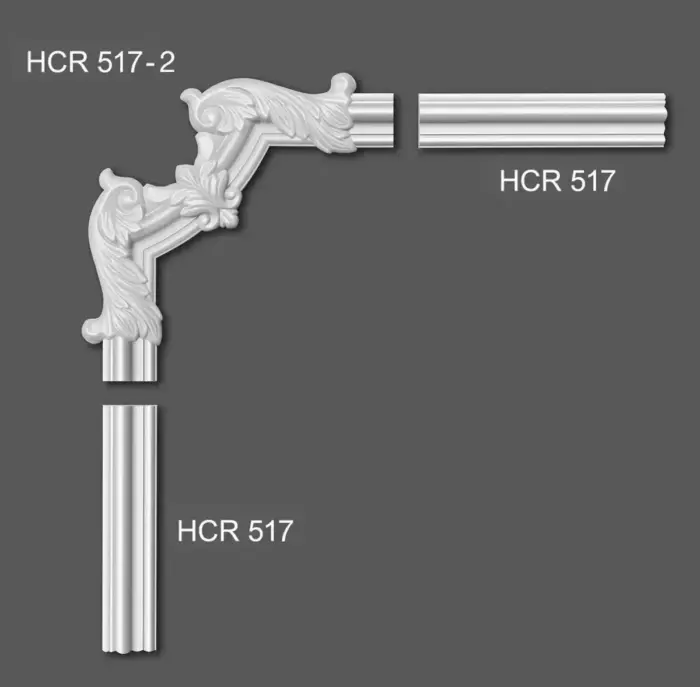 Молдинг полімерний Grand Decor HCR 517 - Зображення 7
