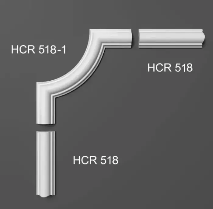 Молдинг полімерний Grand Decor HCR 518 - Зображення 5