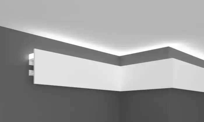 Молдинг полімерний для LED освітлення Grand Decor KH 907 - Зображення 5