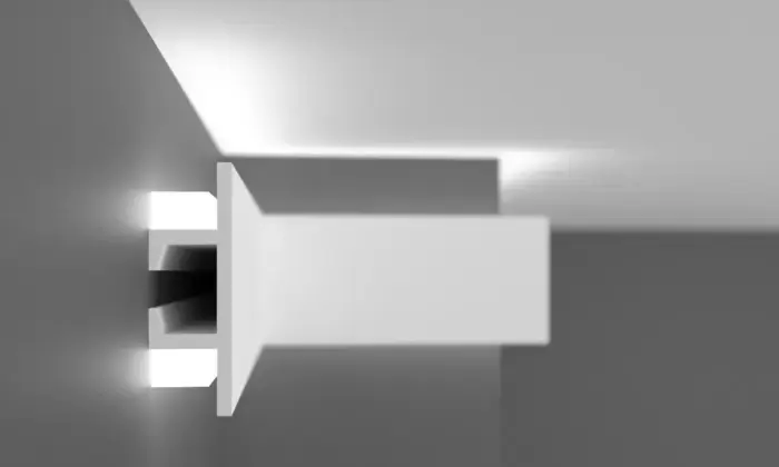 Молдинг полімерний для LED освітлення Grand Decor KH 907 - Зображення 4