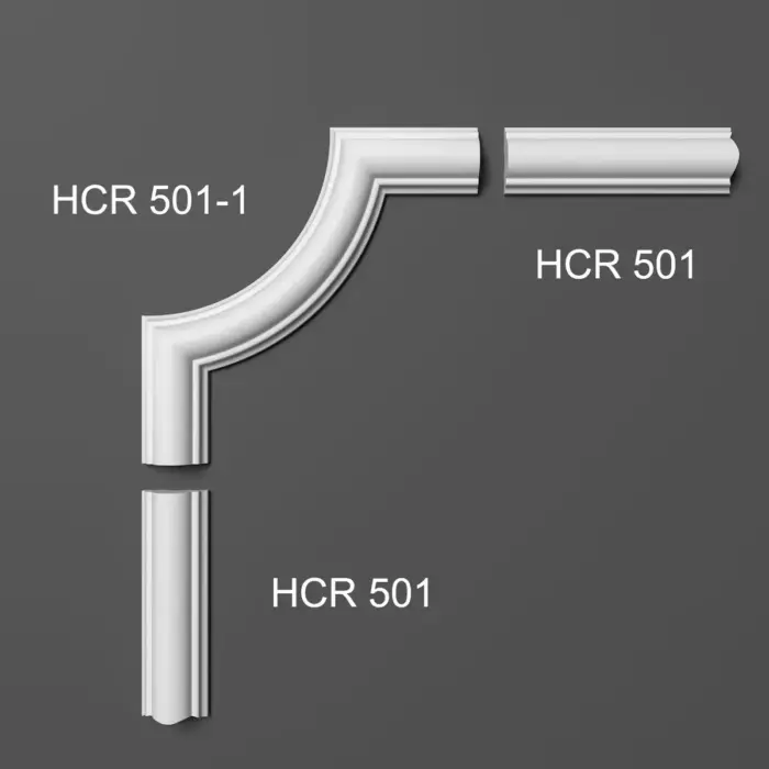 Молдинг полімерний Grand Decor HCR 501 - Зображення 3