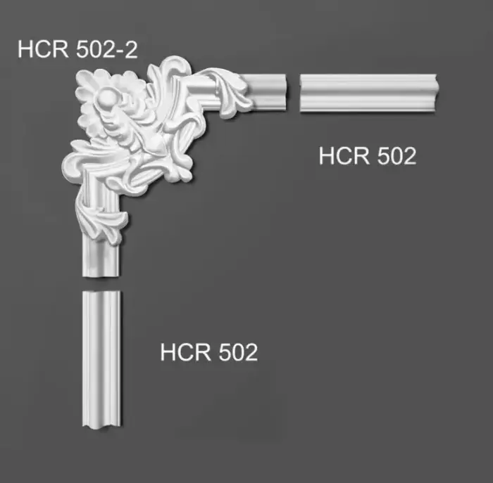 Молдинг полімерний Grand Decor HCR 502 - Зображення 9